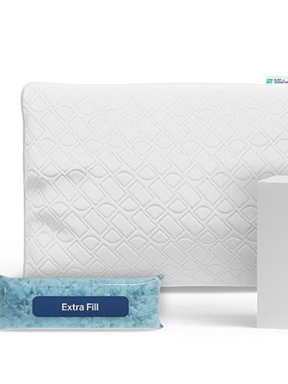 SLEEP IS THE FOUNDATION Cooling Memory Foam Pillow Queen